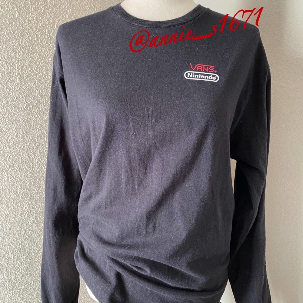 Limited Edition Vans/Nintendo Game Over L/S